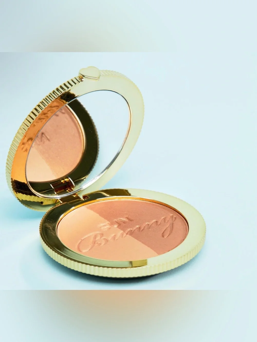 ✨ NEW Too Faced Sun Bunny Radiant Duo Bronzer California Glow BNIB Full Size ✨